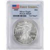 Image 1 : 2005 $1 American Silver Eagle Coin PCGS MS69 First Strike
