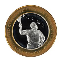 .999 Silver New York New York Hotel & Casino $10 Casino Limited Edition Gaming Token