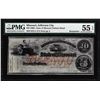 Image 1 : 1860's $20 State of Missouri Defence Bond Obsolete Note PMG About Uncirculated 55EPQ