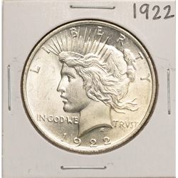 1922 $1 Peace Silver Dollar Coin