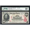 Image 1 : 1902 Red Seal $100 Saint Louis, MO CH#170 National Currency Note PMG Very Fine 30