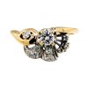 Image 2 : 14KT Yellow Gold 0.50 ctw Diamond Ring