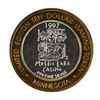 Image 2 : .999 Fine Silver Mystic Lake Casino $10 Limited Edition Gaming Token