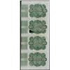 Image 2 : Uncut Sheet of (4) State of Louisiana Baby Bond Obsolete Notes - Internal Tear