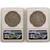 Image 2 : Lot of 1898CN & 1904CN Mexico Pesos Silver Coins NGC Graded AU Details