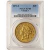 Image 1 : 1873-S Closed 3 $20 Liberty Head Double Eagle Gold Coin PCGS XF40