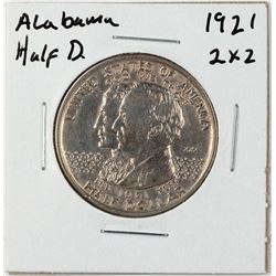 1921 Alabama 2x2 Centennial Commemorative Half Dollar Coin