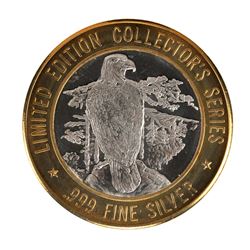 .999 Fine Silver Grand Casino $10 Limited Edition Collector's Series Gaming Token