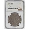 Image 1 : 1892 $1 Morgan Silver Dollar Coin NGC VF30
