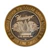 Image 1 : .999 Fine Silver Flamingo Las Vegas, Nevada $10 Limited Edition Gaming Token
