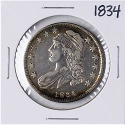 1834 Capped Bust Half Dollar Coin