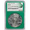 Image 1 : 1987 $1 American Silver Eagle Coin NGC MS69