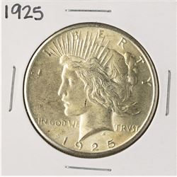 1925 $1 Peace Silver Dollar Coin