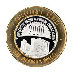 .999 Fine Silver John Ascuaga's Nugget Sparks, NV $10 Limited Edition Gaming Token