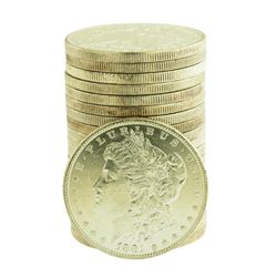 Roll of (20) Brilliant Uncirculated 1881-O $1 Morgan Silver Dollar Coins