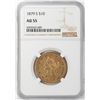 Image 1 : 1879-S $10 Liberty Head Eagle Gold Coin NGC AU55