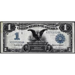 1899 $1 Black Eagle Silver Certificate Note