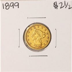 1899 $2 1/2 Liberty Head Quarter Eagle Gold Coin