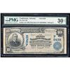 Image 1 : 1902PB $10 Tombstone, AZ CH#6439 National Currency Note Fr.628 PMG Very Fine 30 Net