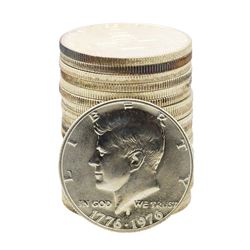 Roll of (20) Brilliant Uncirculated 1976-S Bicentennial 40% Silver Half Dollar Coins