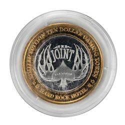 .999 Silver Hard Rock Hotel Las Vegas, Nevada $10 Casino Limited Edition Gaming Token