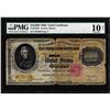 Image 1 : 1900 $10,000 Gold Certificate Note Fr.1225h PMG Very Good 10 Net