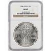 Image 1 : 1986 $1 American Silver Eagle Coin NGC MS69