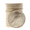 Image 2 : Roll of (20) Brilliant Uncirculated 1922-1923 $1 Peace Silver Dollar Coins