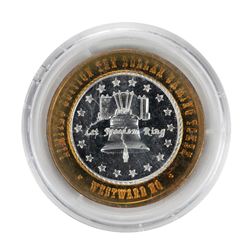 .999 Silver Westward Ho Casino Las Vegas $10 Casino Gaming Token Limited Edition