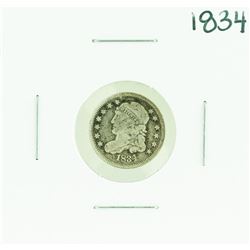 1834 Capped Bust Half Dime Coin