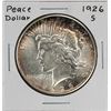 Image 1 : 1926-S $1 Peace Silver  Dollar Coin