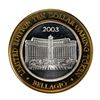 Image 2 : .999 Silver Bellagio Las Vegas, NV $10 Casino Limited Edition Gaming Token