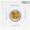 Image 1 : 1853 Type 1 $1 Liberty Head Gold Dollar Coin