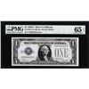 Image 1 : 1928A $1 Funnyback Silver Certificate Note Fr.1601 PMG Gem Uncirculated 65EPQ