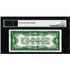 Image 2 : 1928A $1 Funnyback Silver Certificate Note Fr.1601 PMG Gem Uncirculated 65EPQ