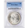 Image 1 : 1881-S $1 Morgan Silver Dollar Coin PCGS MS63