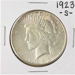 1923-S $1 Peace Silver Dollar Coin