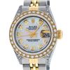 Image 2 : Rolex Ladies Two Tone 14K MOP Diamond Lugs Datejust Watch