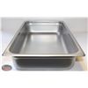 Image 1 : FULL SIZE 4" DEEP STAINLESS STEEL INSERT