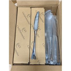 8-1/8" DESSERT KNIVES, EXTRA HEAVY -LOT OF 36