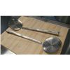 Image 1 : 18" STAINLESS STEEL SKIMMERS - LOT OF 2