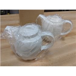 20OZ/600ML PORCELAIN COFFEE POTS - LOT OF 2