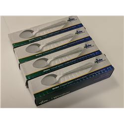 SS DESSERT SPOONS, WINDSOR SERIES - LOT OF 48