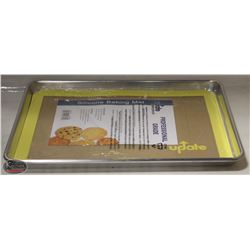 13" X 18" HALF SIZE PAN & SILICONE MAT - 2PCS