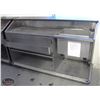 Image 1 : R1) FWE BLACK PORTABLE BAR W/ SPEEDRAIL & ICE BIN
