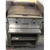 Image 1 : R12) GARLAND 24" GRIDDLE ON EQUIPMENT STAND W/