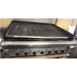 R18) QUEST COUNTERTOP 36" CHARBOILER