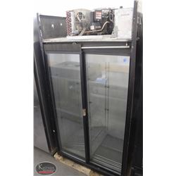 R48) HABCO 2 GLASS SLIDING DOOR COOLER