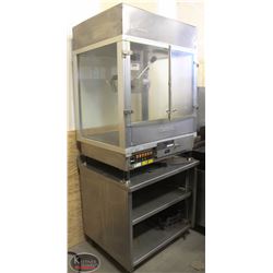 R21) CRETORS COMMERCIAL POPCORN MACHINE ON