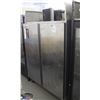 Image 1 : R49) FOSTER STAINLESS STEEL 2 DOOR FREEZER